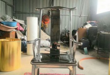 抽象椅子雕塑廠家 現代小品 公園不銹鋼椅子雕塑廠