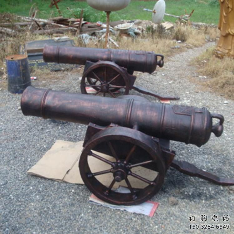 噴漆炮雕塑廠家 中式村口小品 抽象不銹鋼炮雕塑廠