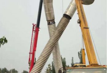 鏡面螺絲雕塑廠家 烤漆擺件 大型不銹鋼螺絲雕塑廠