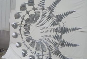 庭院風動雕塑廠家 創意小品 現代不銹鋼風動雕塑廠