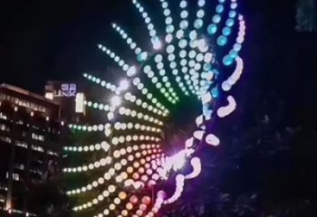 酒店風(fēng)動(dòng)雕塑廠家 抽象小品 大型不銹鋼風(fēng)動(dòng)雕塑廠