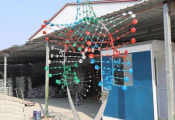 幾何風(fēng)動(dòng)雕塑廠家 現(xiàn)代小品 公園不銹鋼風(fēng)動(dòng)雕塑廠
