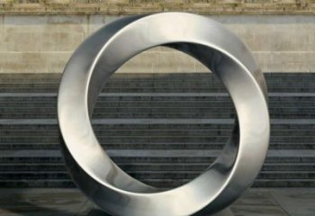 拉絲磁鐵雕塑廠家 創意擺件 別墅區不銹鋼磁鐵雕塑定做