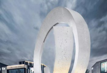 廣場水簾雕塑廠家 歐式小品 公園不銹鋼水簾雕塑廠