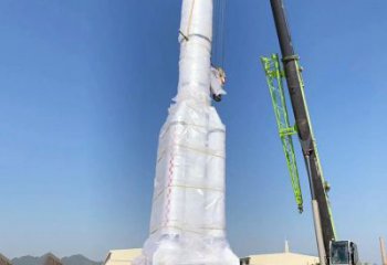 仿古火箭雕塑廠家 現(xiàn)代小品 房地產(chǎn)不銹鋼火箭雕塑制作