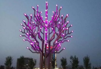 幾何雪花雕塑廠家 發(fā)光小品 街頭不銹鋼雪花雕塑廠