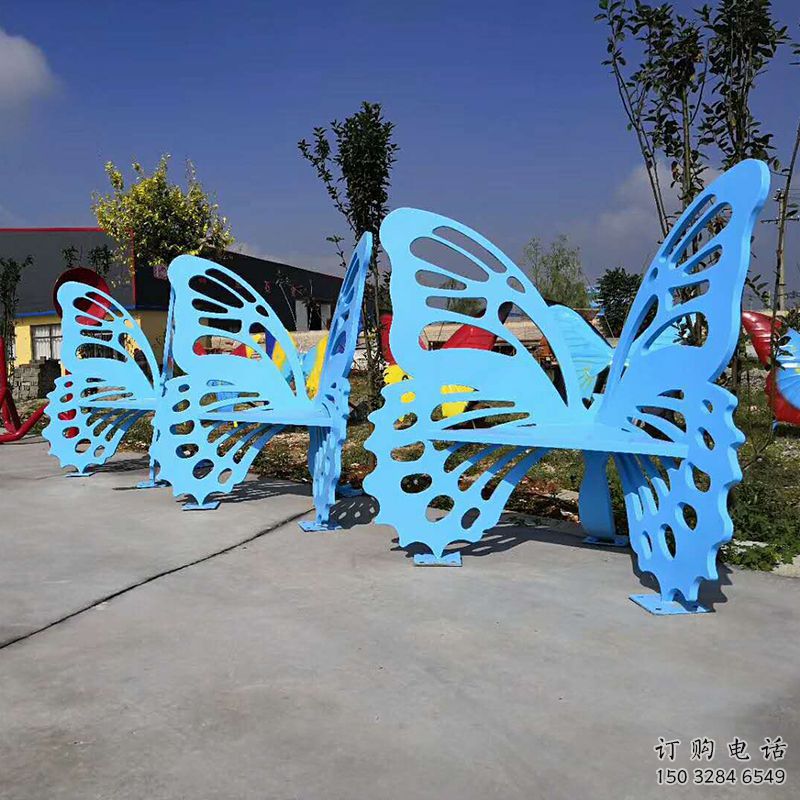 異形凳子雕塑廠家 現(xiàn)代小品 烤漆不銹鋼凳子雕塑廠