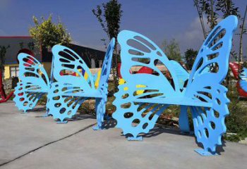 異形凳子雕塑廠家 現代小品 烤漆不銹鋼凳子雕塑廠