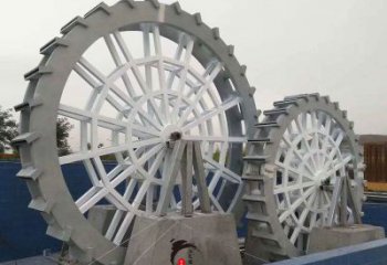 現代齒輪雕塑廠家 大型別墅區擺件 鏤空不銹鋼齒輪雕塑制作