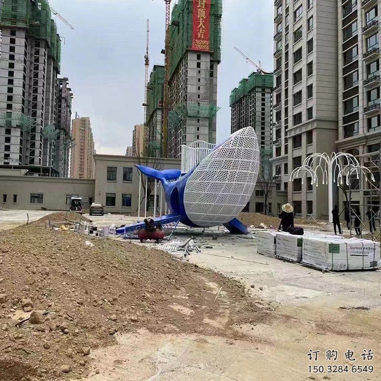 園林滑梯雕塑廠家 抽象小品 中式不銹鋼滑梯雕塑廠