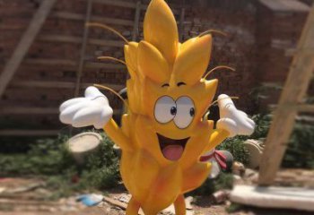 烤漆禾苗雕塑廠(chǎng)家 公園卡通小品 戶(hù)外不銹鋼禾苗雕塑廠(chǎng)