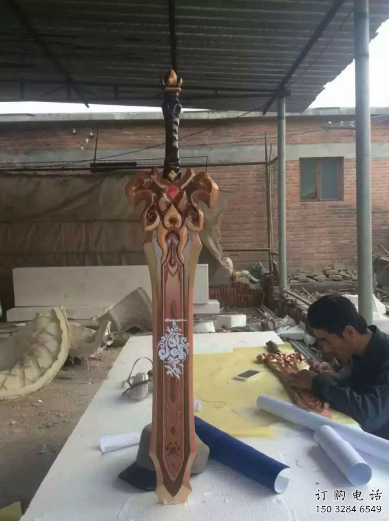 中式箭雕塑廠家 廣場(chǎng)小品 仿古不銹鋼箭雕塑廠