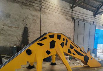 創(chuàng)意滑梯雕塑廠家 卡通戶外小品 公園不銹鋼滑梯雕塑廠