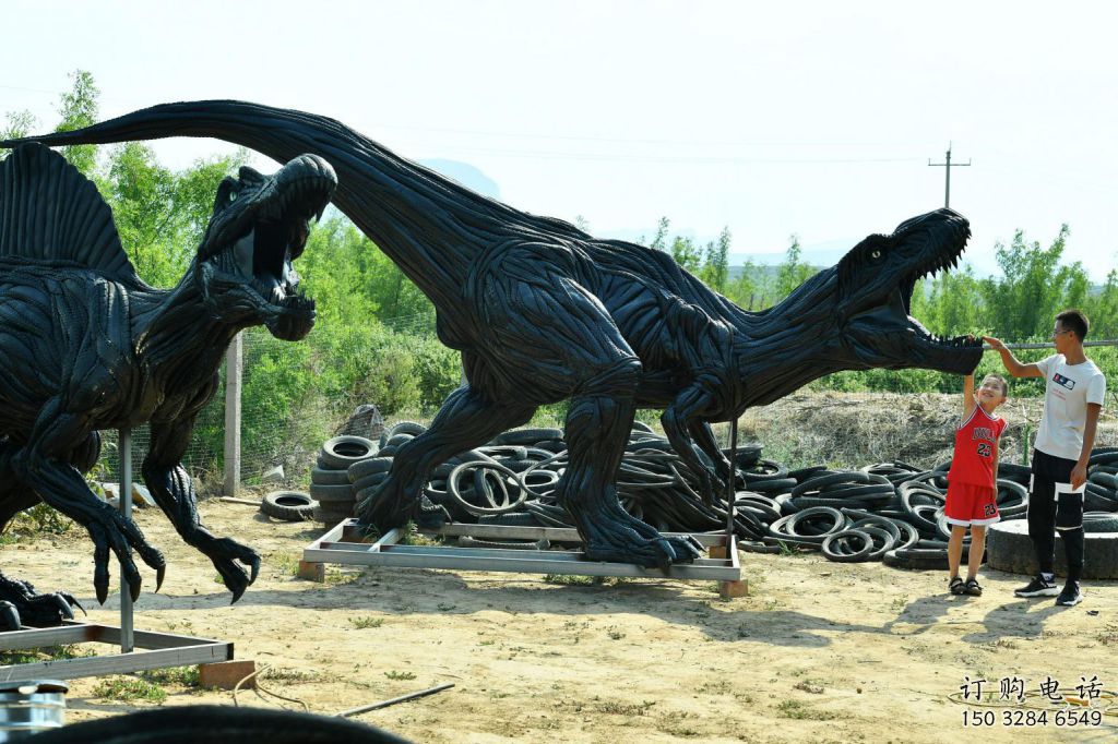 街道輪胎雕塑廠家 現(xiàn)代擺件 烤漆輪胎雕塑廠