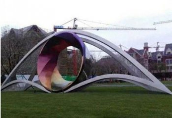 廣場放眼世界雕塑廠家 戶外公園抽象小品