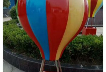 廣場氣球雕塑廠家 烤漆創意小品 抽象氣球雕塑工廠