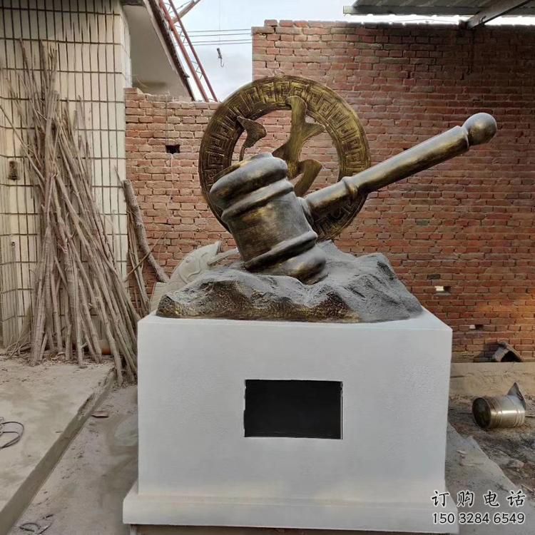 公園錘子雕塑廠家 戶外擺件 黨建不銹鋼錘子雕塑廠