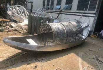 抽象船帆雕塑廠家 鏤空小品 現(xiàn)代不銹鋼船帆雕塑廠
