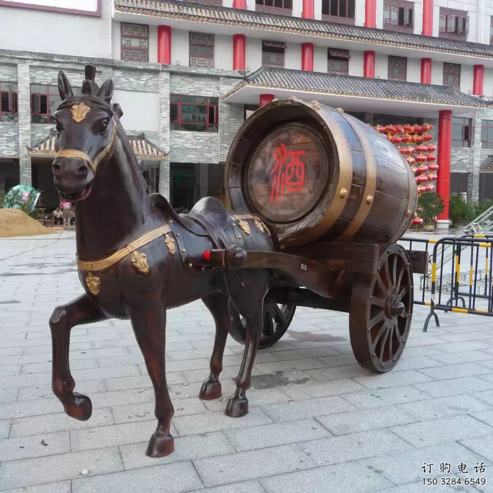 街道酒罐雕塑廠家 仿古現(xiàn)代擺件 抽象酒罐雕塑廠