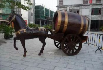 仿真酒罐雕塑廠家 現代廣場擺件 公園仿古酒罐雕塑廠