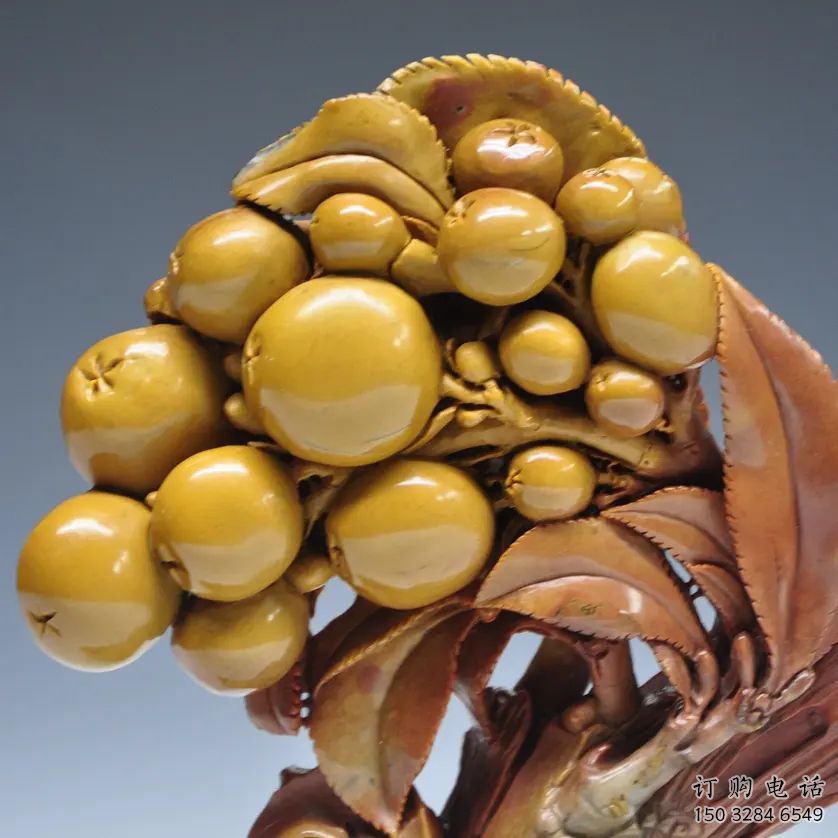 中式枇杷雕塑廠家 公園小品 廣場不銹鋼枇杷雕塑廠