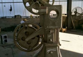 大型水車雕塑廠家 鍛造小品 現(xiàn)代公園不銹鋼水車雕塑