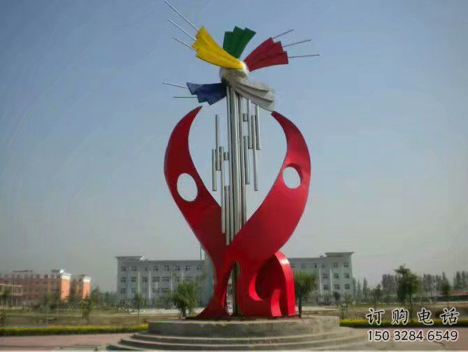 中式果樹雕塑廠家 現代小品 大型廣場不銹鋼果樹雕塑廠