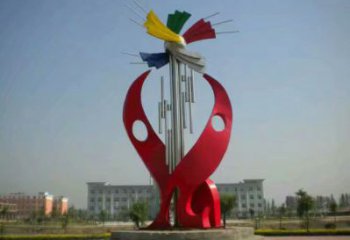 中式果樹雕塑廠家 現(xiàn)代小品 大型廣場不銹鋼果樹雕塑廠