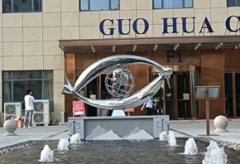 現代眼球雕塑廠家 大型公園擺件 創意不銹鋼眼球雕塑廠