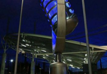 現(xiàn)代麥克風(fēng)雕塑廠家 大型別墅區(qū)擺件  戶外不銹鋼麥克風(fēng)雕塑廠