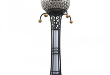 歐式麥克風(fēng)雕塑廠家 抽象擺件 大型不銹鋼麥克風(fēng)雕塑廠