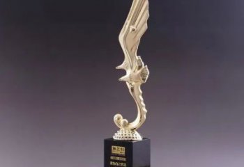 現代獎杯雕塑廠家 大型別墅區(qū)擺件 戶外不銹鋼獎杯雕塑廠