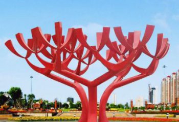 烤漆花傘雕塑廠家 現(xiàn)代公園小品 戶外不銹鋼花傘雕塑定做