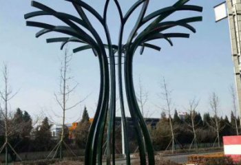 中式花傘雕塑廠家 鏤空創(chuàng)意小品 游樂(lè)場(chǎng)不銹鋼花傘雕塑廠