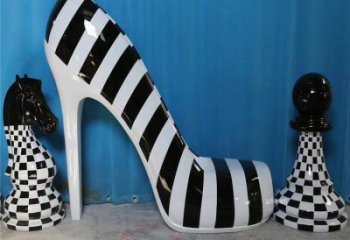 創意高跟鞋雕塑廠家 歐式小品 公園高跟鞋雕塑廠