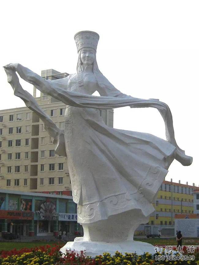 廣場哈達雕塑廠家 公園抽象小品 