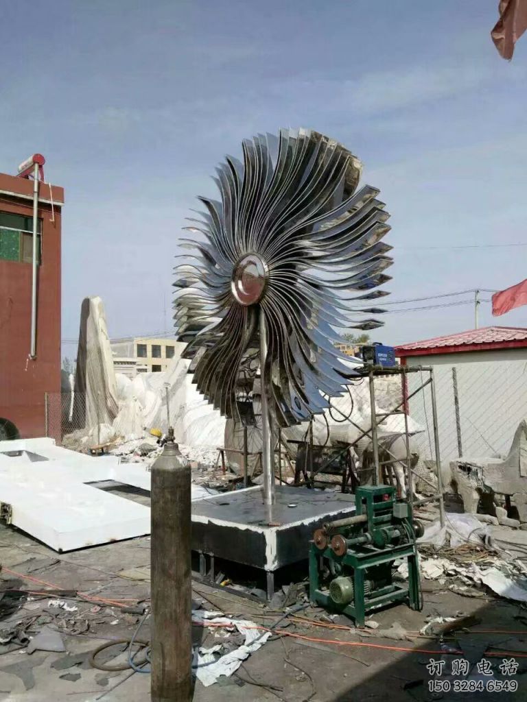 現代白樺樹雕塑廠家 大型別墅區擺件  戶外不銹鋼白樺樹雕塑廠