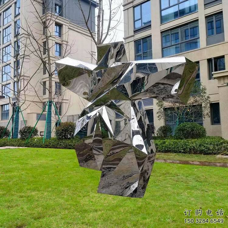 抽象太極雕塑廠家 異形戶外小品 烤漆太極雕塑廠