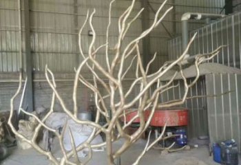創意枯樹枝雕塑廠家  酒店小品 公園不銹鋼枯樹枝雕塑廠