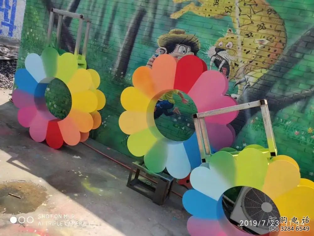 異形花苞雕塑廠家 現代公園小品 廣場不銹鋼花苞雕塑廠