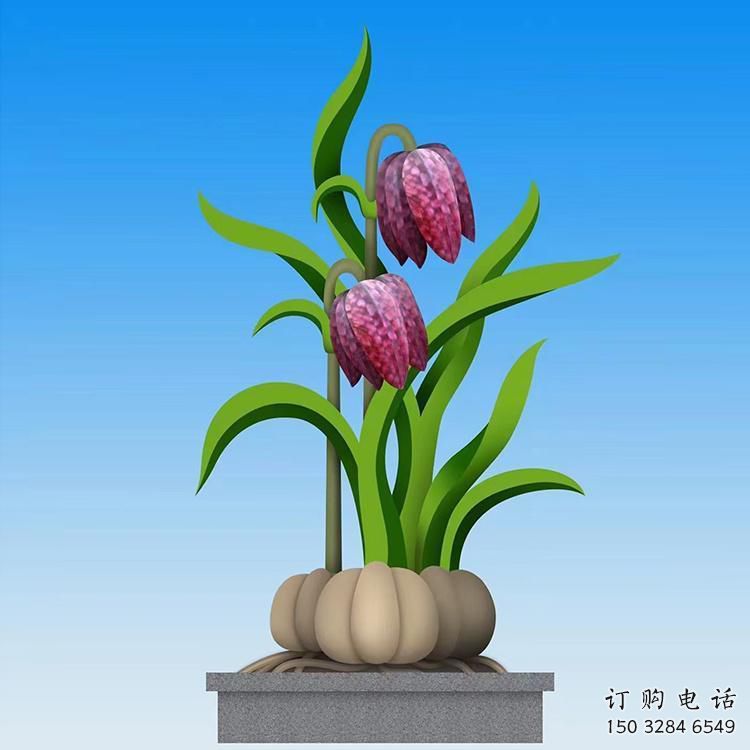 歐式花苞雕塑廠家 抽象擺件 現代不銹鋼花苞雕塑廠