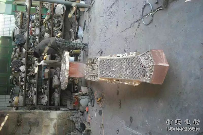 廣場如意雕塑廠家 創(chuàng)意小品 大型不銹鋼如意雕塑廠