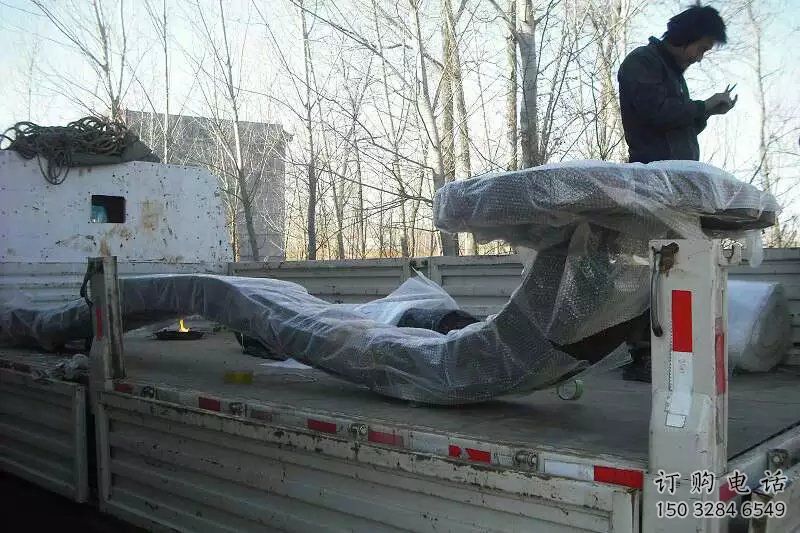 園林如意雕塑廠家 公園小品 中式不銹鋼如意雕塑廠