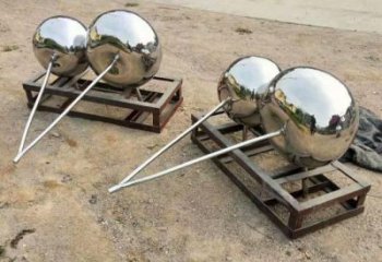 現代櫻桃雕塑廠家 大型別墅區擺件 鏡面不銹鋼櫻桃雕塑廠