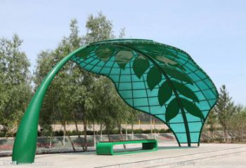 房地產芭蕉葉雕塑廠家 創意擺件 現代不銹鋼芭蕉葉雕塑廠