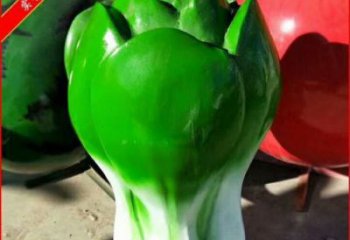 現(xiàn)代白菜雕塑廠家 大型別墅區(qū)擺件 仿真不銹鋼白菜雕塑價格