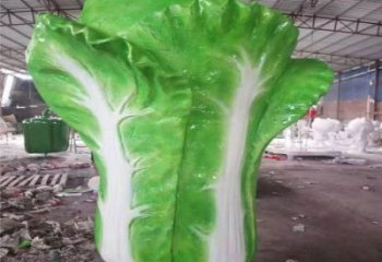 歐式大白菜雕塑廠家 抽象擺件 現代不銹鋼大白菜雕塑廠