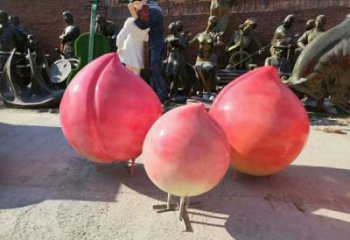 仿古壽桃雕塑廠家 創(chuàng)意小品 房地產(chǎn)壽桃雕塑廠