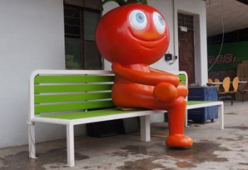 大型番茄雕塑廠家 公園小品 仿真番茄雕塑價格