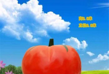 仿真番茄雕塑廠家 現(xiàn)代水果擺件 彩繪番茄雕塑價(jià)格